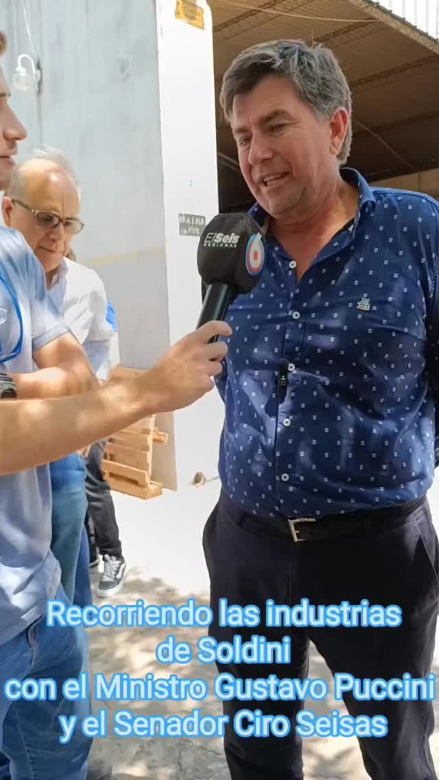Recorrimos industrias de Soldini @iraracing y @indelmec junto al Ministro @guspuccini y el Senador @ciro6as. Nos acompañ...