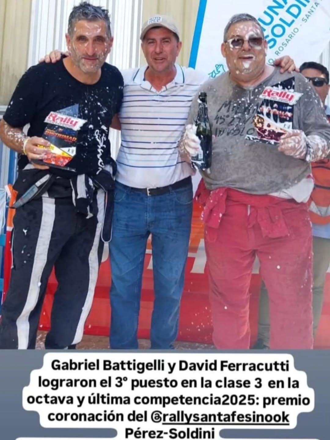 Así reflejan los medios y también los protagonistas, este momento que hemos vivido en el @rallysantafesinook @periodicoc...