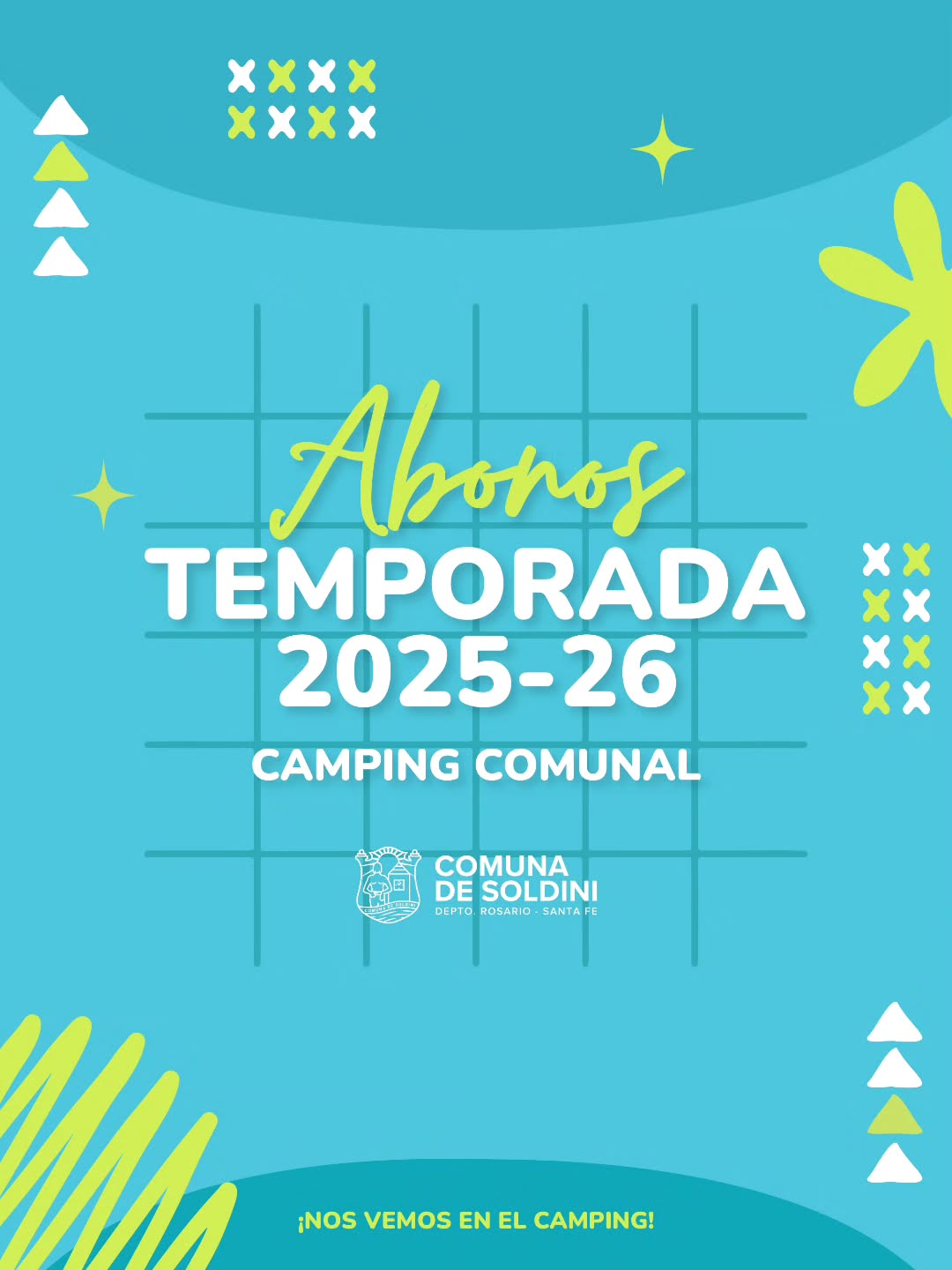 Y se acerca el día! 🏖 Domingo 14 de diciembre, abre sus puertas el camping de Soldini!