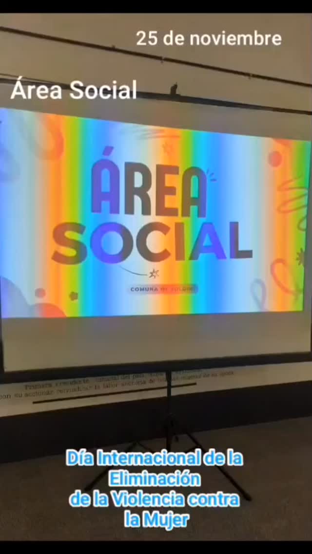 💜 Como cada 25 de Noviembre conmemoración el Día Internacional por la Lucha contra la Violencia hacia las Mujeres. Este...
