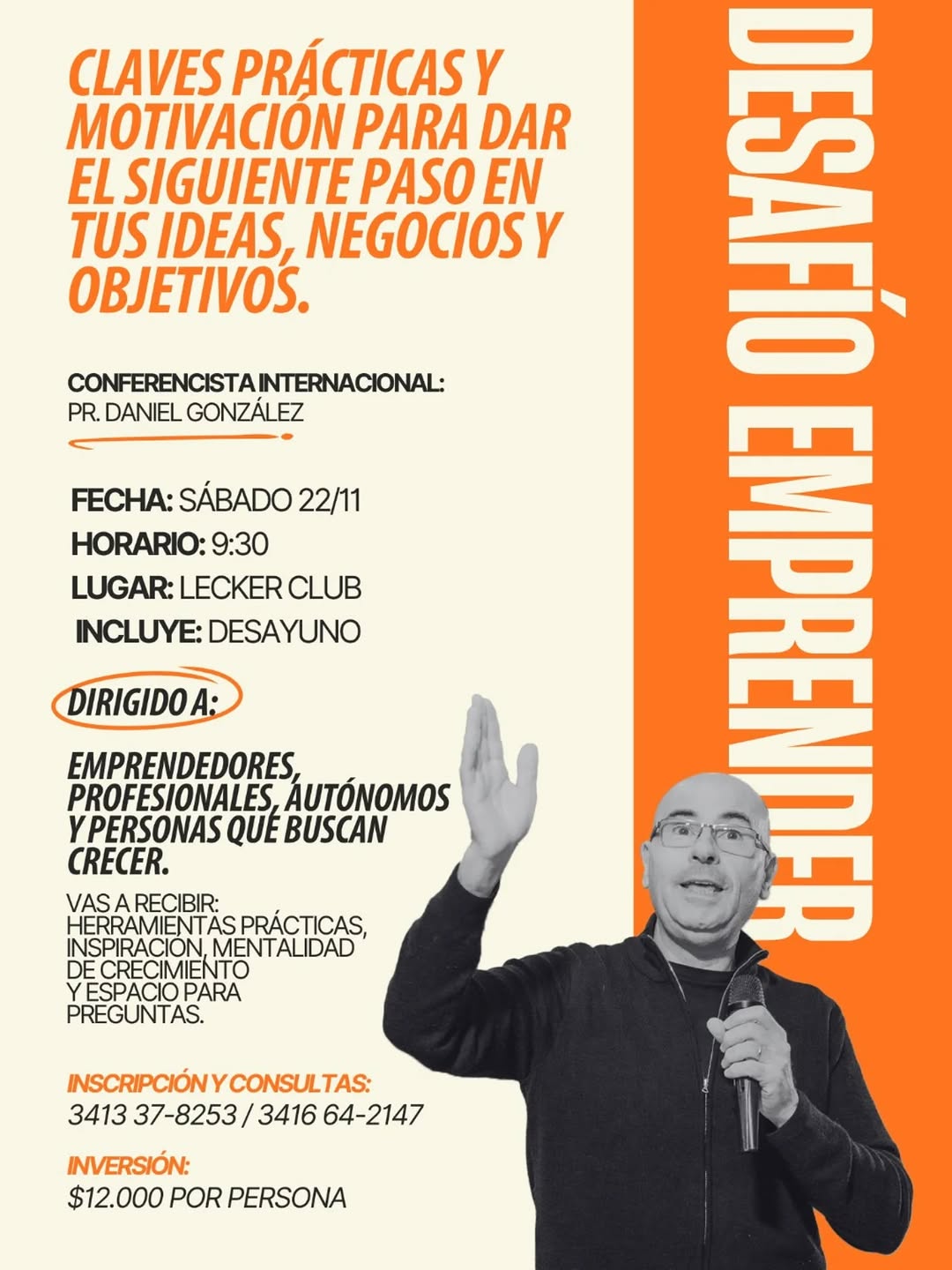 Atención EMPRENDEDORES, PROFESIONALES AUTÓNOMOS Y PERSONAS QUE BUSCAN CRECER!!!