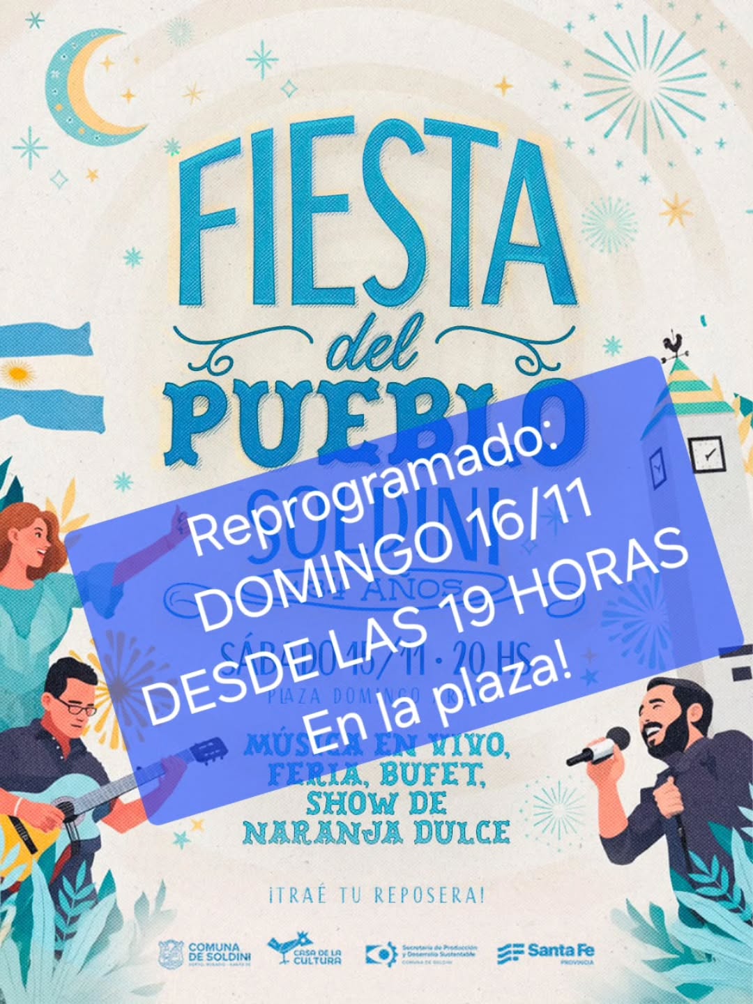 IMPORTANTE! ⚠️ Debido al alerta meteorológico pronosticado por tormentas para el día sábado 15 de noviembre a la hora de...