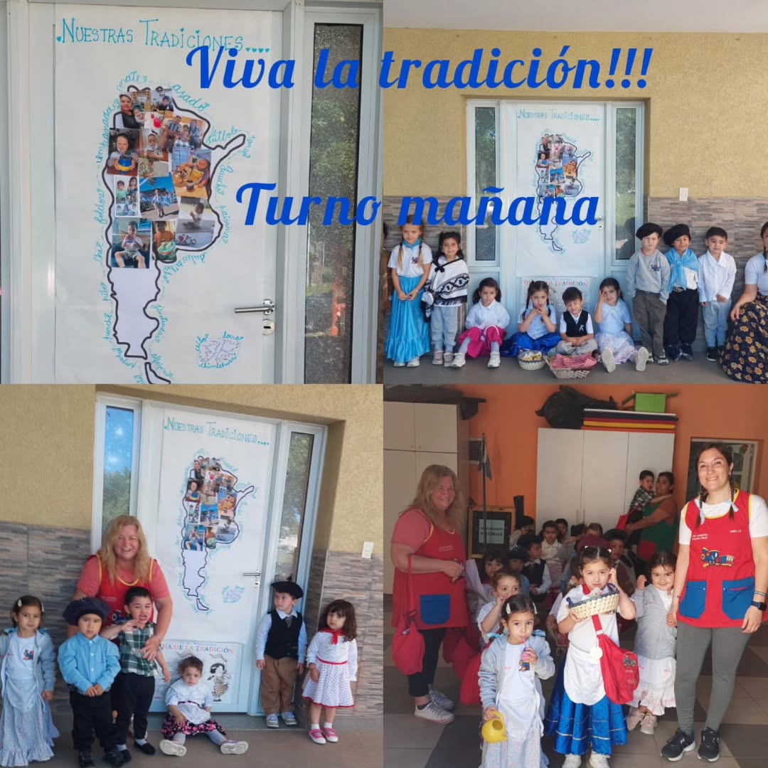 Día de la tradición en Jardín Estación Feliz 🫓🧉