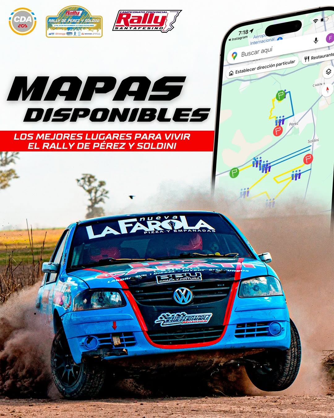 ¿Dónde nos juntamos a ver el Rally? 🤔👀 Podes encontrar el mapa con las zonas para espectadores y sus respectivos acces...