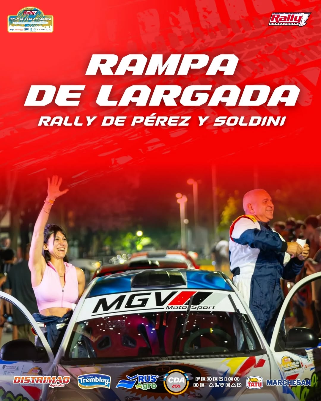HOY ARRANCA EL RALLY 🔥🏁 Desde las 18:30hs vas a poder disfrutar de la rampa de largada simbólica en el Anfiteatro Muni...
