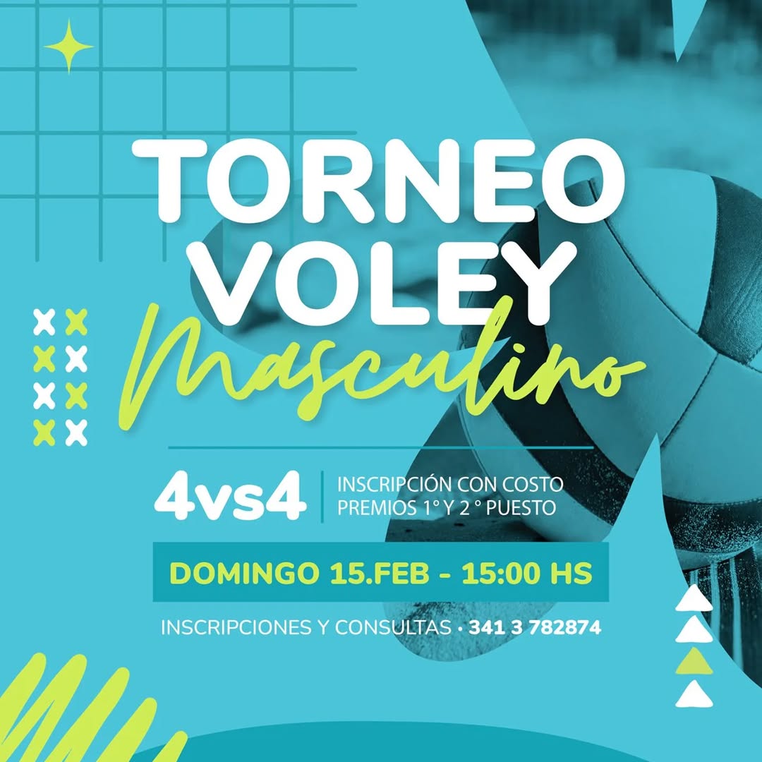 Te quedaste con ganas de más? Torneo de voley 🏐