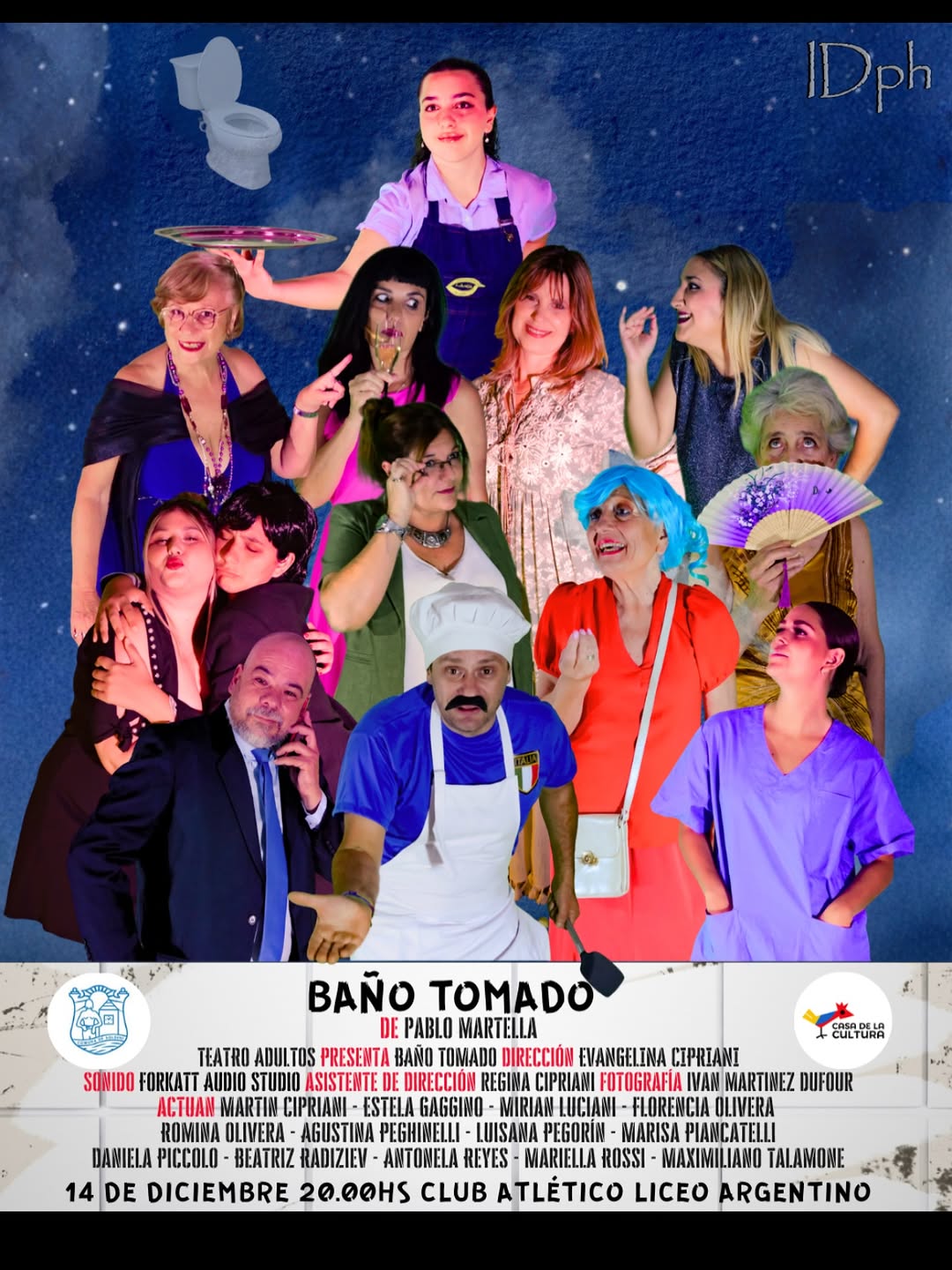 Se viene la muestra del taller de teatro para adultos! 🎭 14 de diciembre 20 hs Club Liceo Para una mejor experiencia, s...