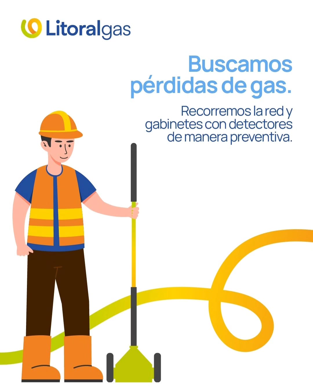 ⚠️Control de fugas y pérdidas de gas, en Soldini. Litoral Gas comenzó este mes, la búsqueda sistemática de fugas de gas ...
